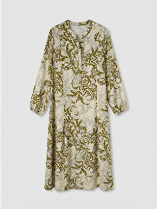 Açık Bej Baskılı