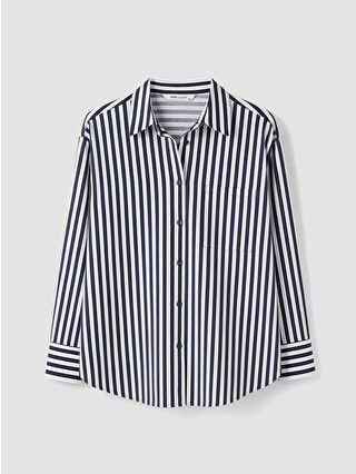 Dark Navy Striped