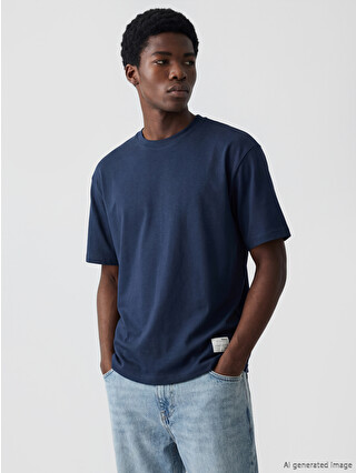 XSIDE Crew Neck Men's T-shirt - S6A093Z8-M00 | LC Waikiki