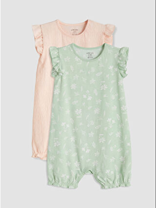 Açık Yeşil Baskılı