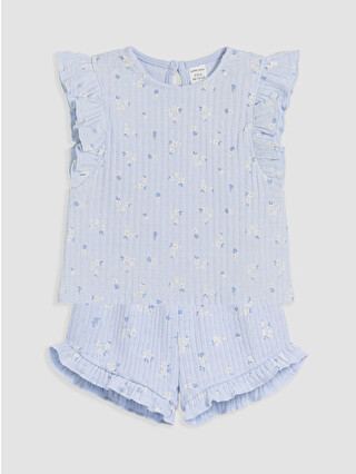 Light Blue Printed