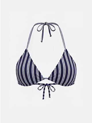 Koyu Lacivert Baskılı