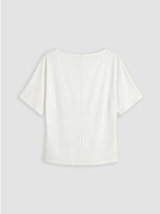 XSIDE Women's Cowl Neck Ruched Blouse - S6E557Z8-Q6K | LC Waikiki