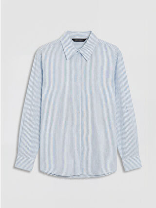 Açık Mavi Çizgili