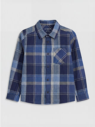 Koyu Lacivert Ekoseli