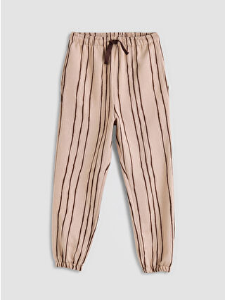 Açık Kahverengi Çizgili