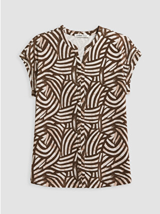 Light Brown Printed