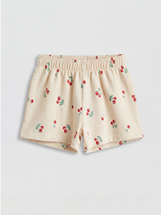 Açık Bej Baskılı