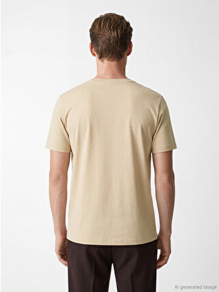 SOUTHBLUE Crew Neck Printed Men's T-Shirt - S6Q360Z8-Z3Y | LC Waikiki