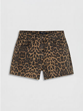 Açık Kahverengi Baskılı