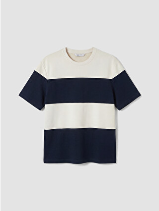 Navy Striped