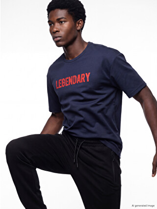 XSIDE ACTIVE Loose Fit Men's T-Shirt - S6R873Z8-CT8 | LC Waikiki