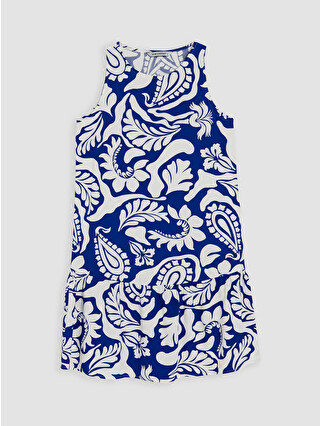 Navy Printed