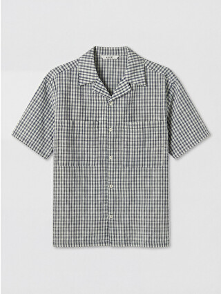 Navy Checked