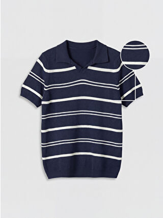 Koyu Lacivert Çizgili