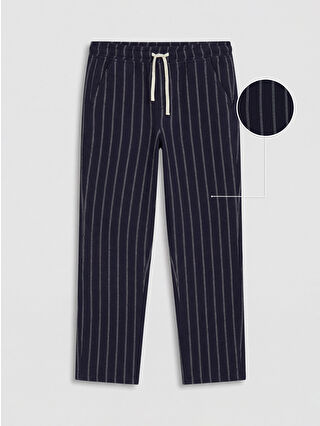 Koyu Lacivert Çizgili