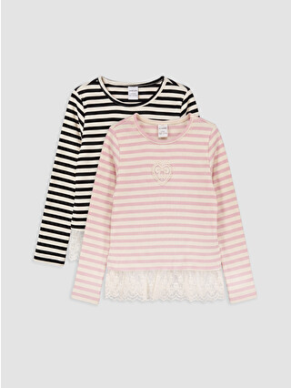 Pink Lilac Striped