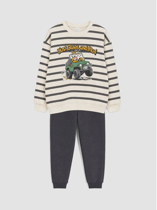 Anthracite Striped