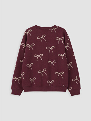 Light Bordeaux Printed
