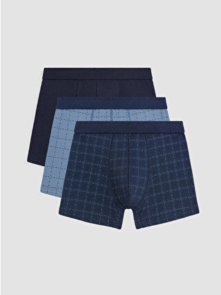 Navy Printed