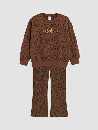 Brown Printed