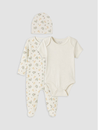 Light Beige Printed