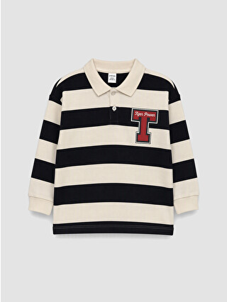 Dark Navy Striped