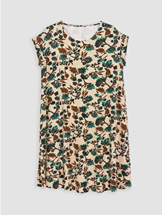 Dark Beige Printed