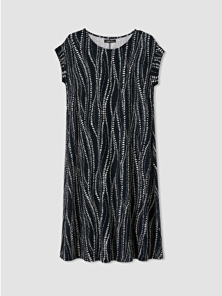 Navy Printed