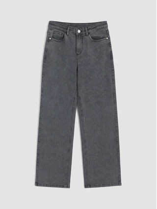 Dark Grey Washed