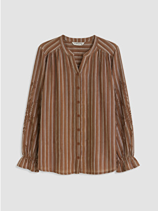 Dark Brown Striped