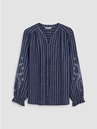 Navy Striped