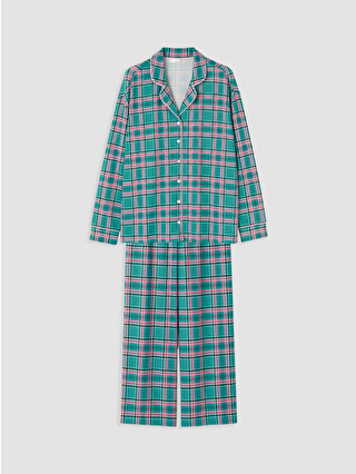 Dark Blue Checked