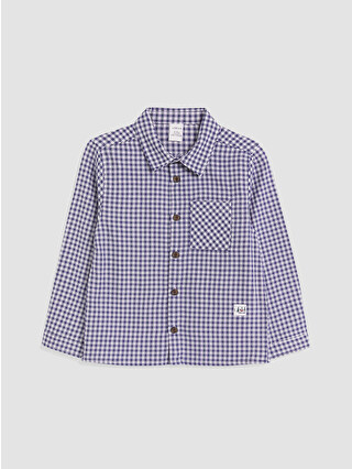 Indigo Checked
