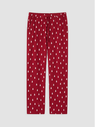 Light Bordeaux Printed