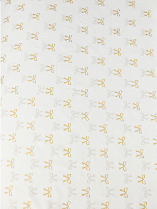 White Printed