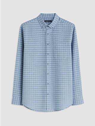 Indigo Checked