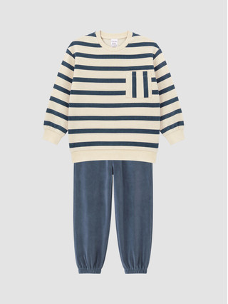 Blue Striped