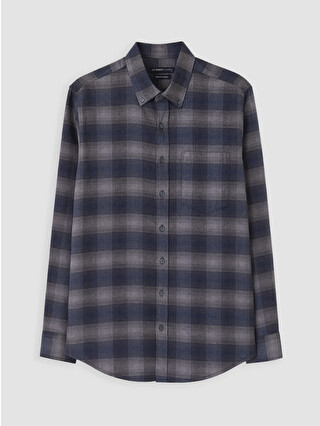 Indigo Checked