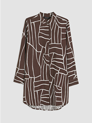 Brown Printed
