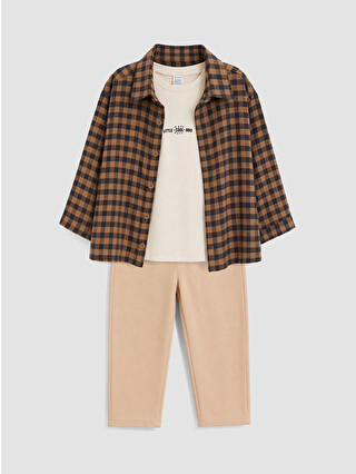Brown Checked