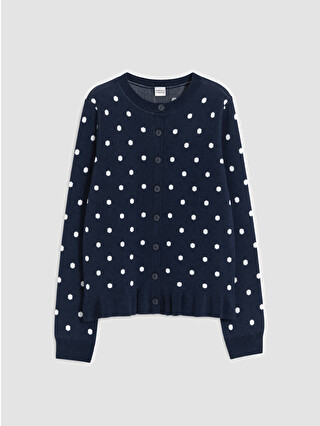 Bleumarin Jacquard