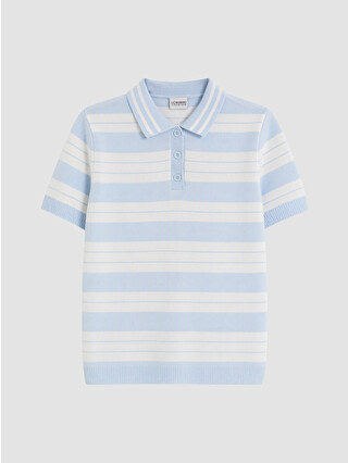 Light Blue Striped