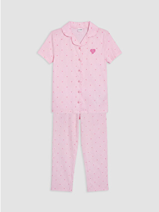 Pembe Baskılı