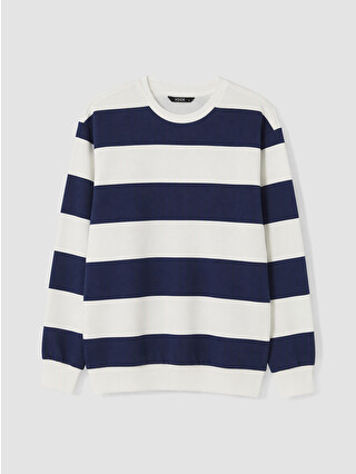 Navy Striped