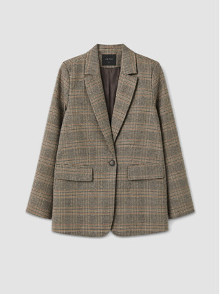 Brown Checked
