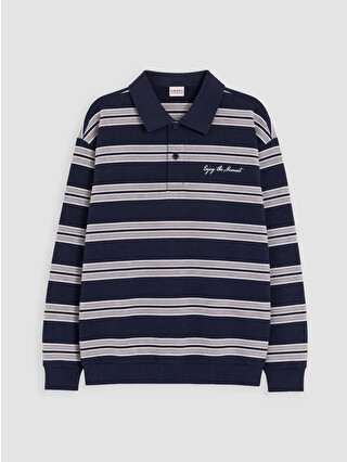 Navy Striped