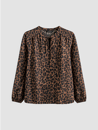 Brown Printed