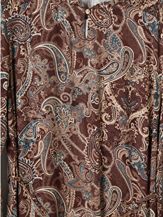 Brown Printed