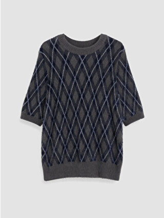 Grey Jacquard